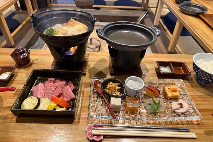 Kobe beef lunch with calligraphy and tea ceremony experiences — photo 6