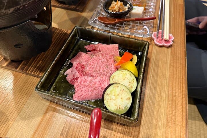 Kobe beef lunch with calligraphy and tea ceremony experiences — photo 13