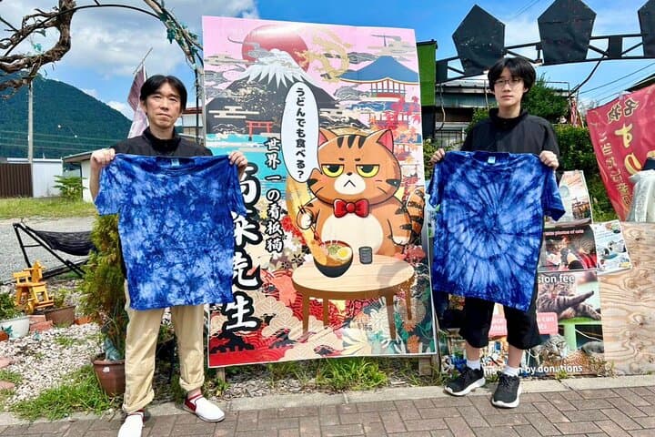 Indigo Dyeing Using Mt. Fuji Spring Water in Kawaguchiko — photo 7