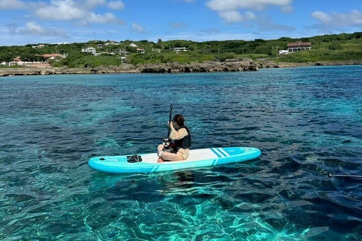 Okinawa Miyako Beach SUP Free Pick up and Drop off — photo 11