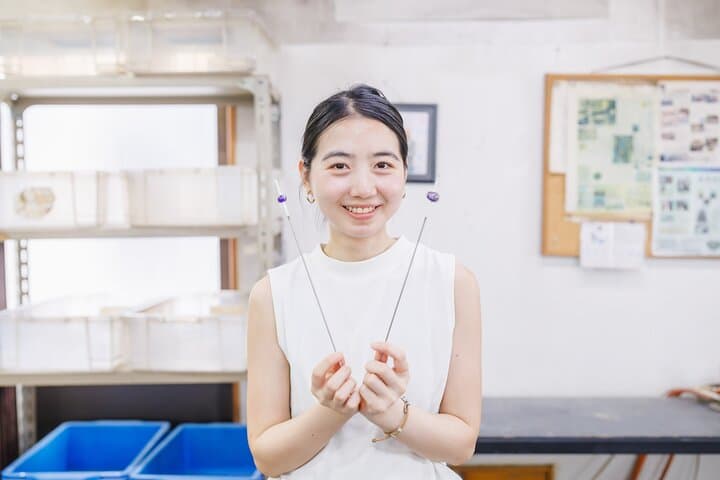 Osaka Glass Bead Necklace Workshop and Studio Tour — photo 10