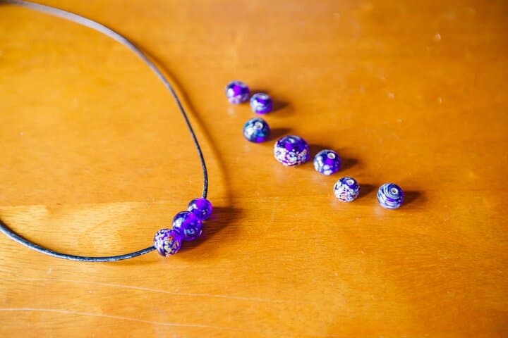 Osaka Glass Bead Necklace Workshop and Studio Tour — photo 9