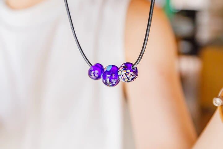Osaka Glass Bead Necklace Workshop and Studio Tour — photo 2