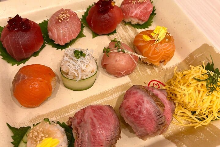 High-Grade Tuna & Wagyu Sushi - Matcha & Mochi- Private Yokohama — photo 2