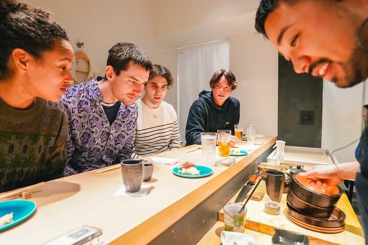 Tokyo Omakase Sushi & A5 Wagyu Premium Dinner Tour in Shinjuku — photo 3