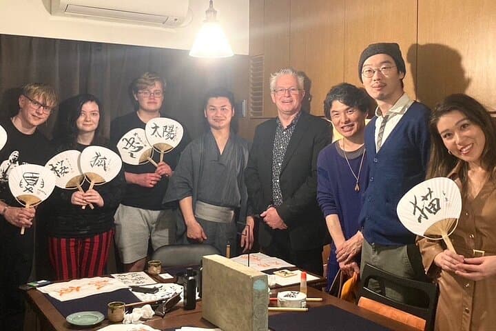 Japanese Calligraphy Workshop with a Master Calligrapher — photo 13