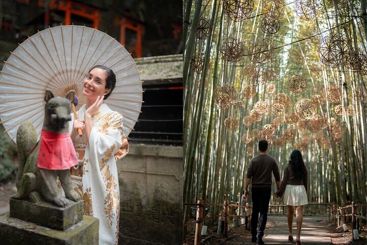 Kyoto Gion, Fushimi Inari, Arashiyama private Photoshoot — photo 8