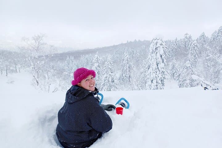 Snowshoe Hike Tour from Sapporo include hotel p/up & drop off — photo 10