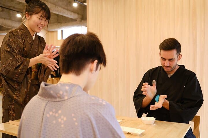 Friendly Tea Ceremony with Sakura Sweets Making in Tokyo — photo 2