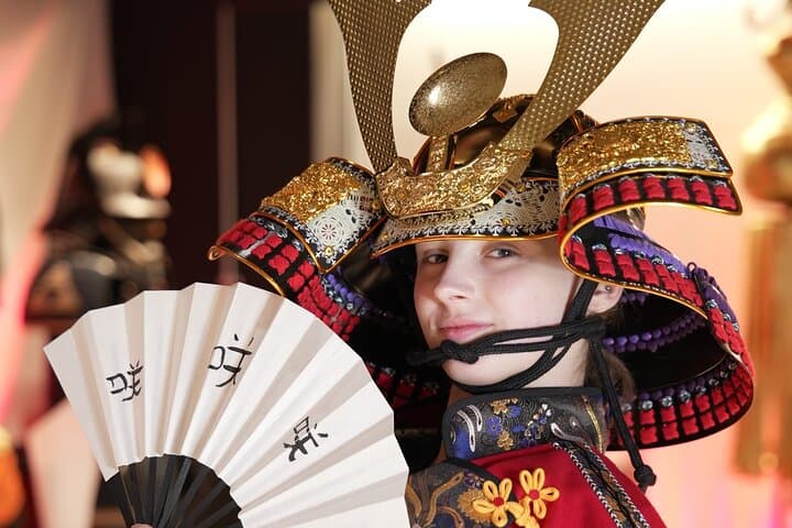 Kyoto Samurai Armor Experience: Matcha, Calligraphy, Photoshoot — photo 3