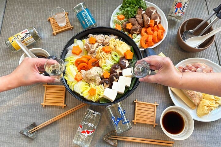 Cook Like a Sumo Wrestler! Chanko Nabe & Sake Tasting Class — photo 4