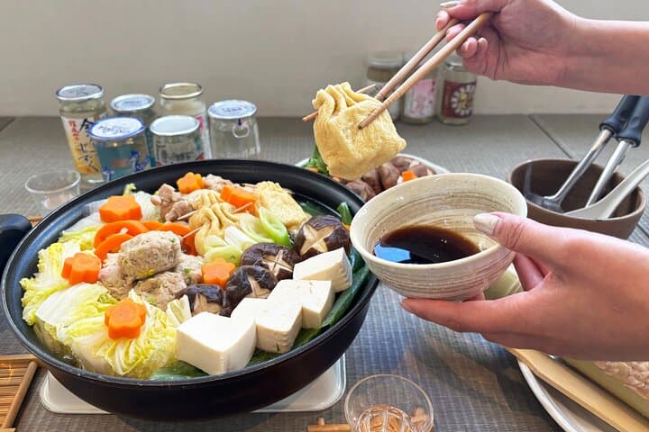 Cook Like a Sumo Wrestler! Chanko Nabe & Sake Tasting Class — photo 5