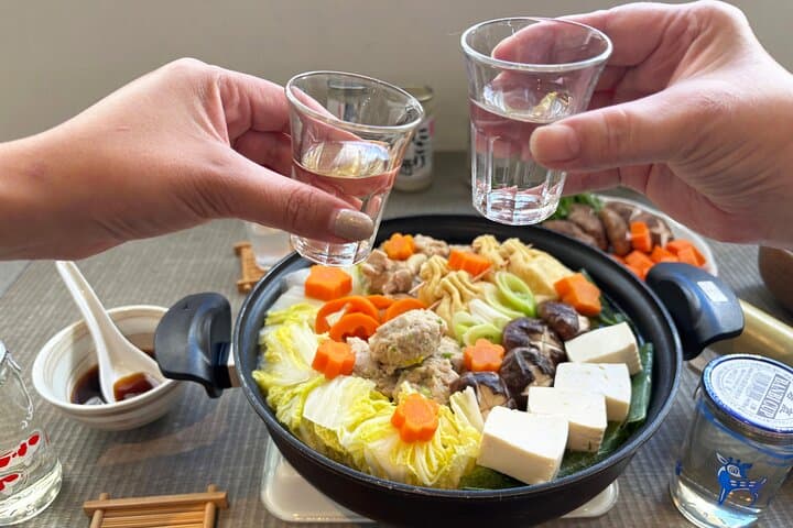 Cook Like a Sumo Wrestler! Chanko Nabe & Sake Tasting Class — photo 6