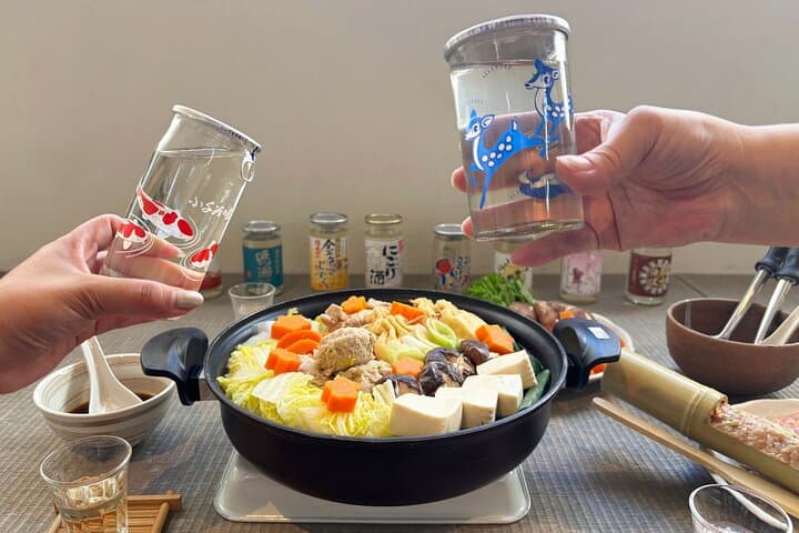 Cook Like a Sumo Wrestler! Chanko Nabe & Sake Tasting Class — photo 10