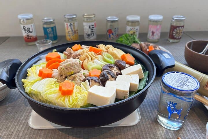 Cook Like a Sumo Wrestler! Chanko Nabe & Sake Tasting Class — photo 11
