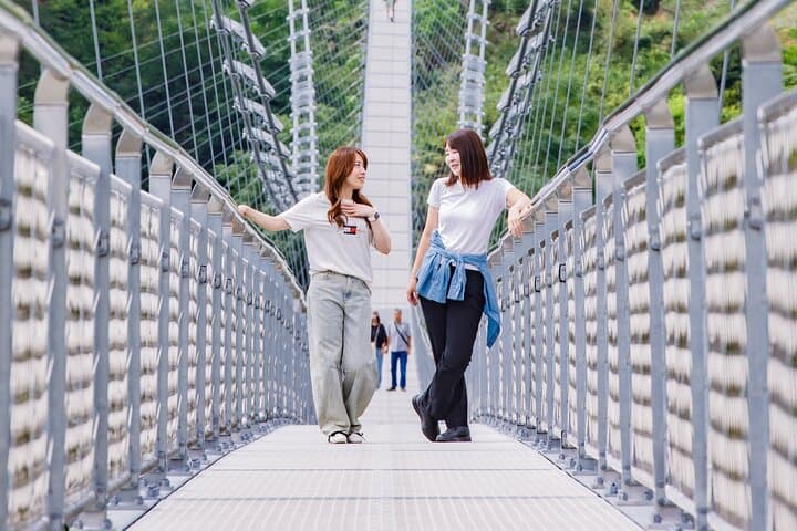 Osaka Japan’s Longest Suspension Bridge GODA BRIDGE Walk — photo 3