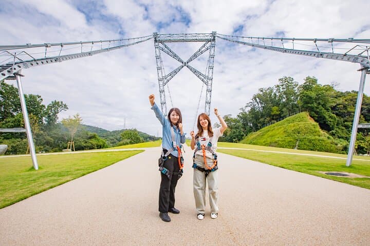 Osaka Japan’s Longest Suspension Bridge GODA BRIDGE Walk — photo 11