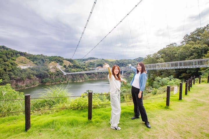 Osaka Japan’s Longest Suspension Bridge GODA BRIDGE Walk — photo 12
