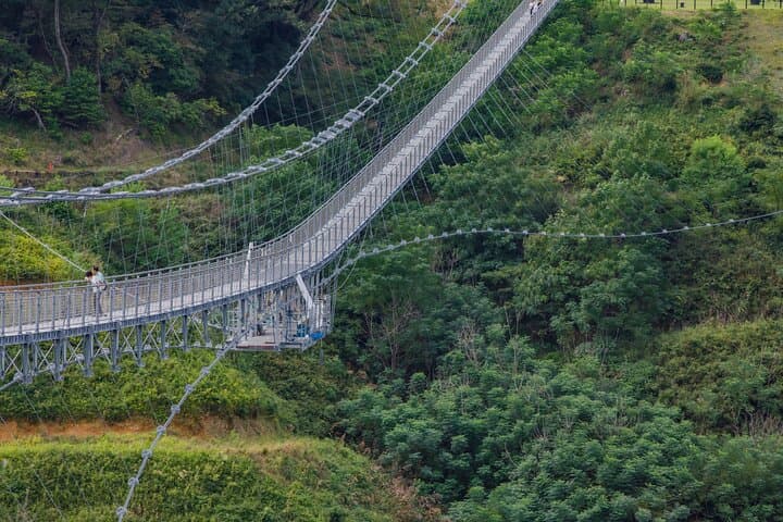 Osaka Japan’s Longest Suspension Bridge GODA BRIDGE Walk — photo 14