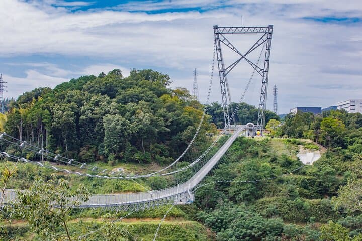 Osaka Japan’s Longest Suspension Bridge GODA BRIDGE Walk — photo 2