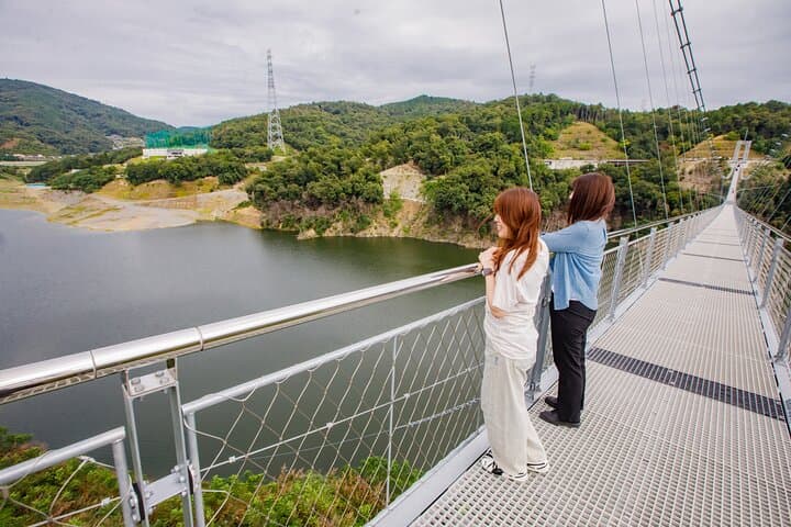 Osaka Japan’s Longest Suspension Bridge GODA BRIDGE Walk — photo 19