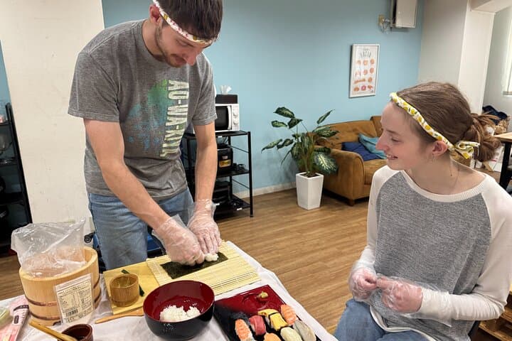 Shibuya Hands On Sushi Making Class with Chef — photo 3