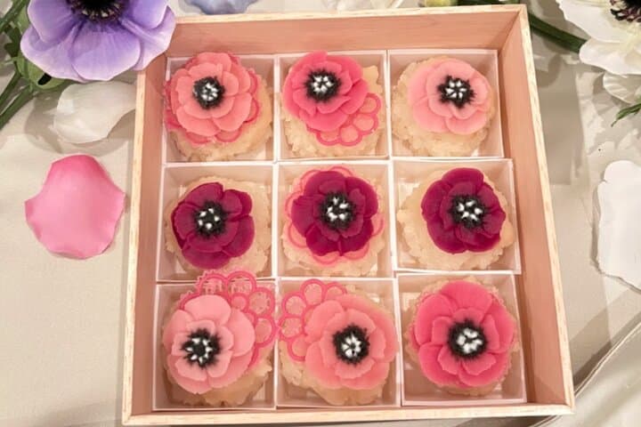 Wagashi Workshop: Japanese Sweets Ohagi with Anko Flowers