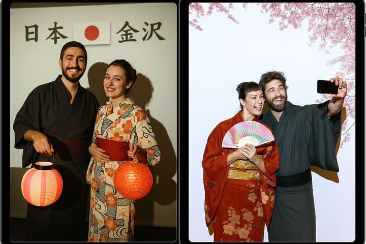 Kanazawa Kimono Self-Photo Experience Japanese Scenery in 1 Hour — photo 2