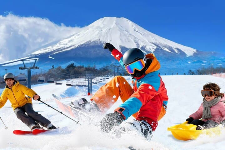 From Tokyo / Shinjuku: Fujiyama Snow Resort Yeti One Day Ski Trip — photo 1