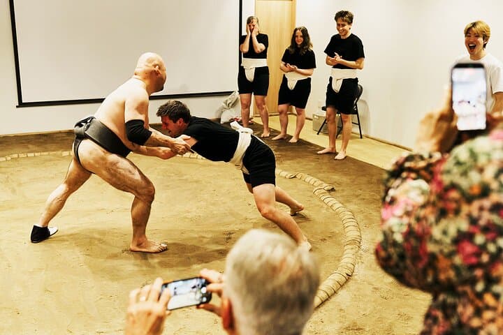 Osaka Sumo Experience with Live Show and Audience Challenge — photo 3