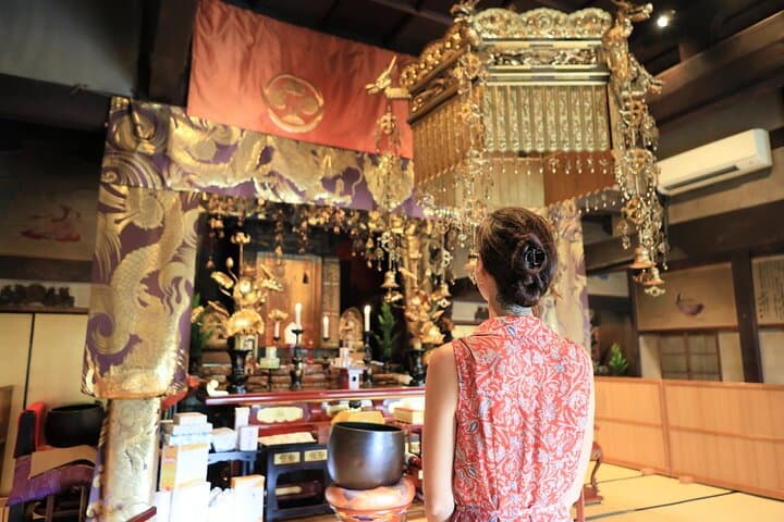 Osaka Zen Meditation Experience at Nozaki Kannon Temple — photo 15