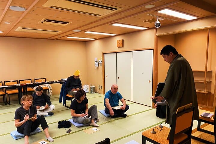 Tokyo Zen Meditation, Calligraphy, and Tea Experience — photo 6