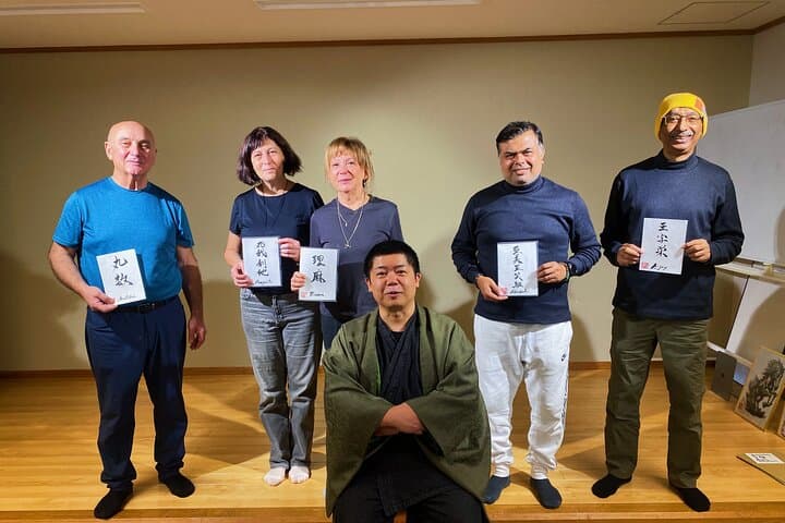 Tokyo Zen Meditation, Calligraphy, and Tea Experience — photo 4