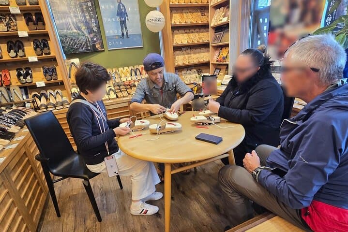 Hita Geta Strap Fitting Workshop in Oita — photo 3
