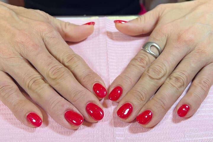 Gel Nail in Kyoto-Japanese Kimono Nail Experience — photo 11