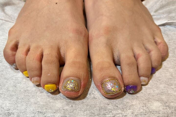 Gel Nail in Kyoto-Japanese Kimono Nail Experience — photo 13