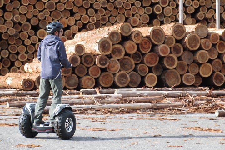 30 Min Self Balancing Mobility Ride at Awakura Timber Yard