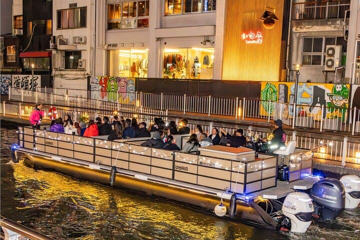 Osaka Dotonbori River Cruise with Glico Sign & Neon Lights View — photo 4