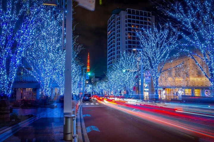 Private Walking Tour Tokyo Christmas Lights Cultural Route — photo 4