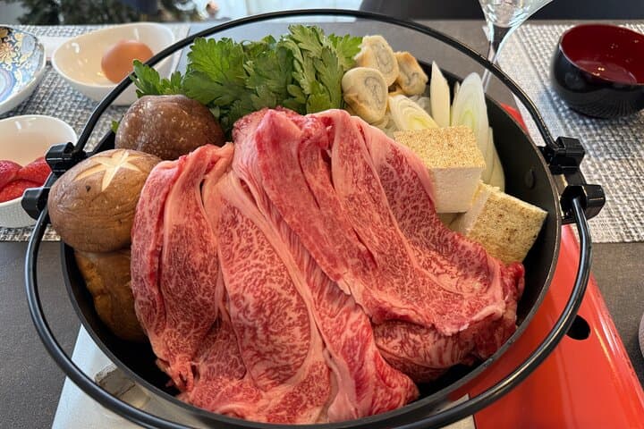 A5 Iga Wagyu Sukiyaki with Pro-Trained Host — photo 1