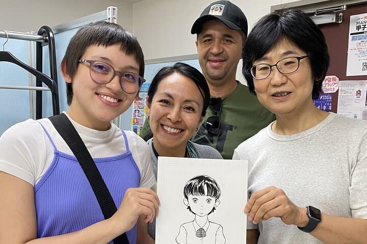 Manga Lesson with a Professional Japanese Manga Artist in Nakano — photo 3