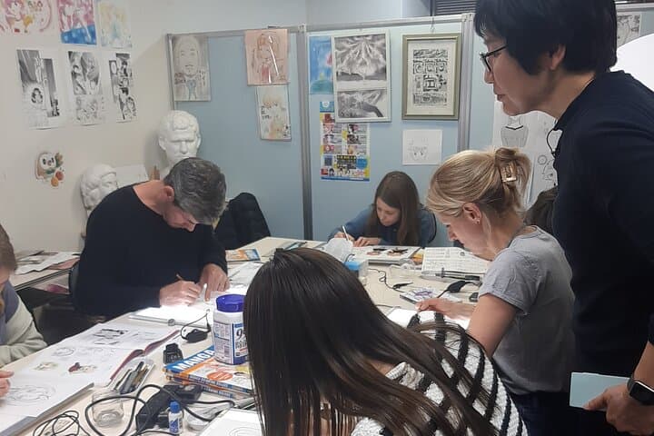 Manga Lesson with a Professional Japanese Manga Artist in Nakano — photo 5
