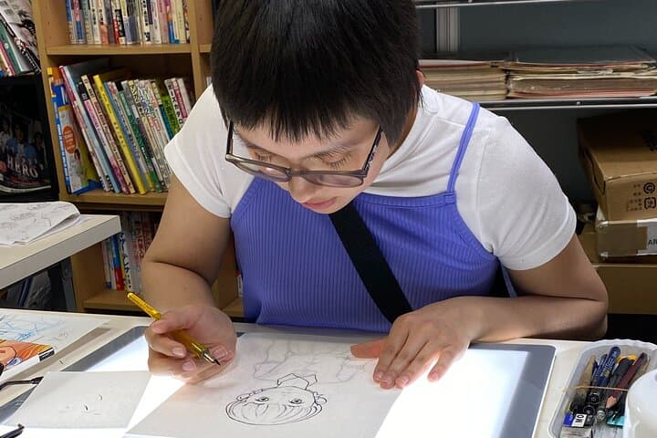 Manga Lesson with a Professional Japanese Manga Artist in Nakano — photo 6