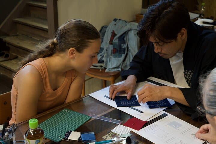 Osaka Small Group Sashiko Japanese Craftmanship Workshop — photo 16