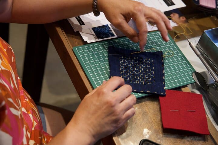 Sashiko Studio Stitching in Kyoto’s Art District — photo 11