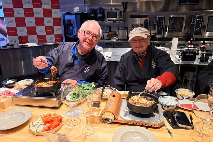 Japanese Sake Tasting & Wagyu Sukiyaki Cooking Class in Tokyo — photo 3