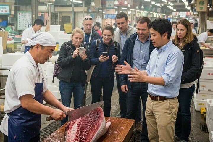 Tokyo Tsukiji Fish Market Tour: 15 Stops & Walk Local Street — photo 2