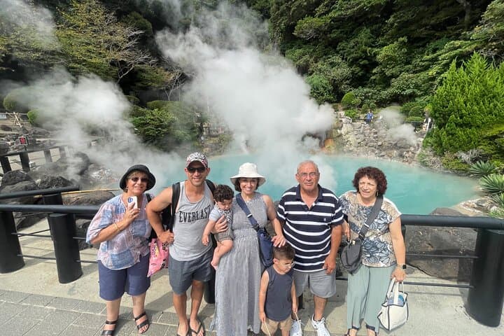 Hot Spring Beppu Onsen with Blue Hell cozy Tour by Car and walk — photo 2