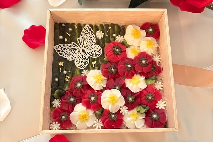 Wagashi Workshop: Japanese Sweets Ohagi with Anko Flowers — photo 2