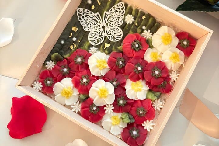 Wagashi Workshop: Japanese Sweets Ohagi with Anko Flowers — photo 7